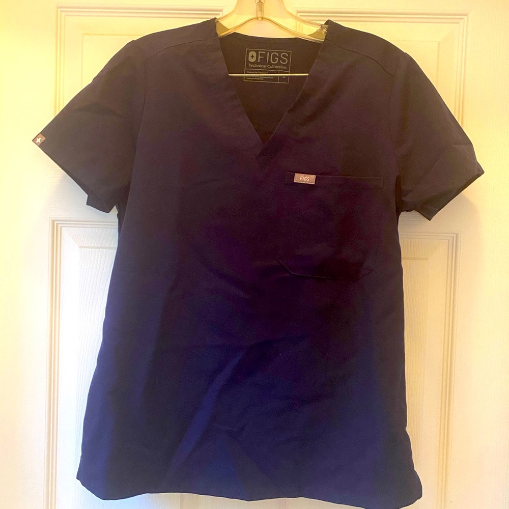 Figs navy Catarina top